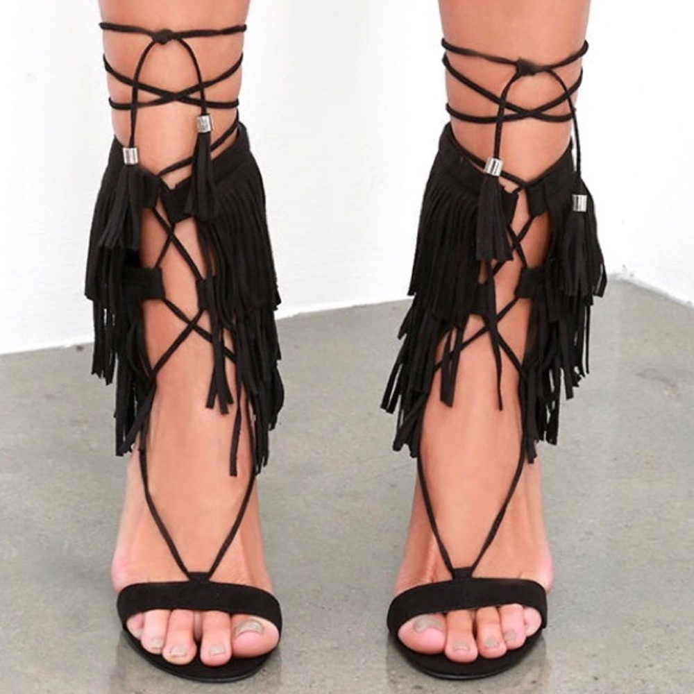 Fringe Heels
